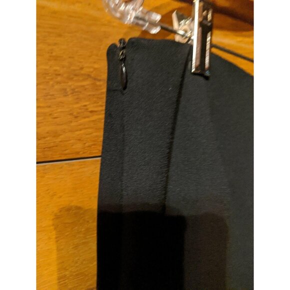 Chaus Skirt 14 Straight Work Casual Stretch Black Lined Modest Womens - Picture 4 of 6